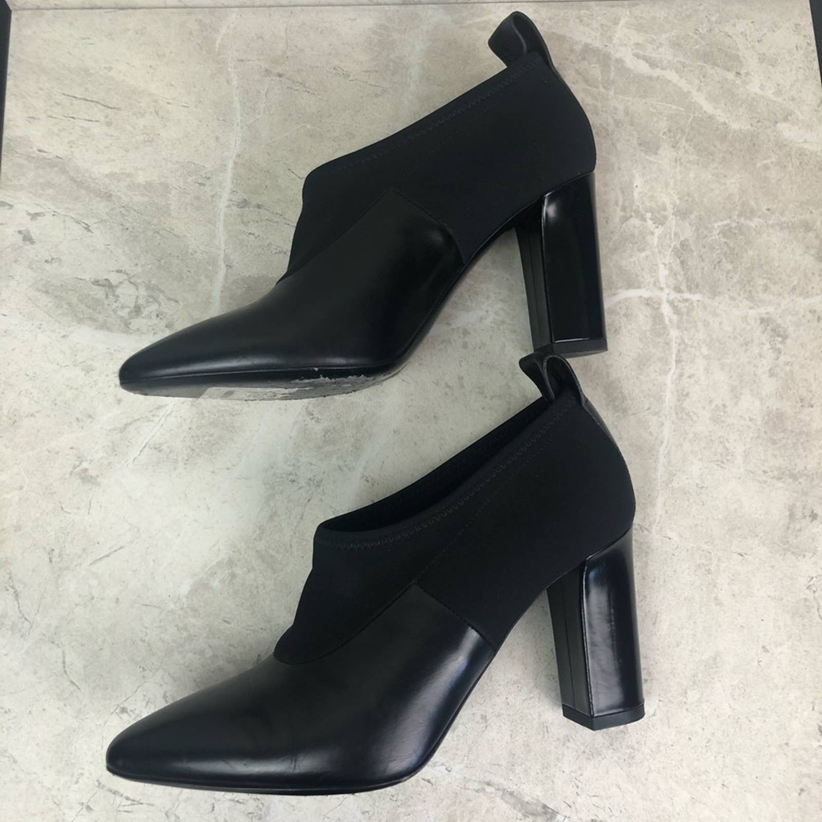 Via Spiga Bayne Block Heel Classic Booties. Made In Italy. Size 8